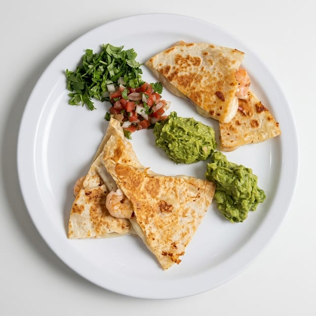 Shrimp Quesadilla.