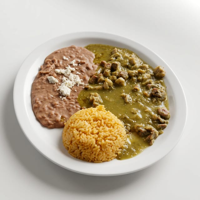 Guiso Verde (Green Stew) Plate.