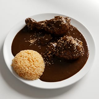 Mole Poblano Plate