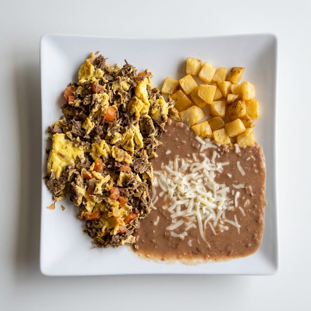 Machacado (Mashed).