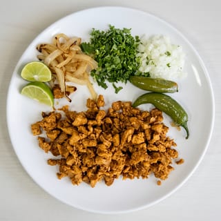 Pollo, Carnitas Y Pastor (Chicken, Pork Carnitas, and Pork Pastor)