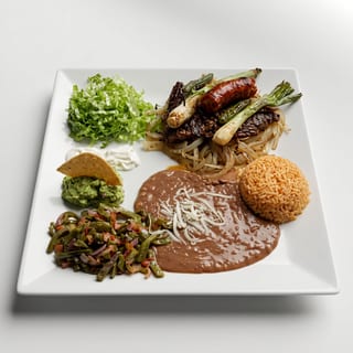 Arrachera (Skirt steak) Plate